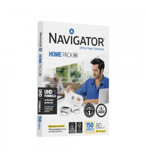 Papel 080gr Fotocopia A4 Navigator Home Pack 1x150Fls