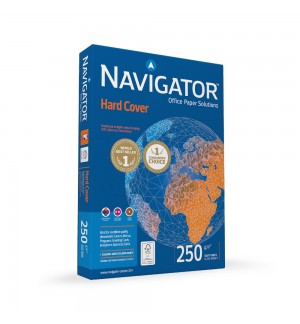 Papel 250gr Fotocopia A4 Navigator Hard Cover 1x125Fls