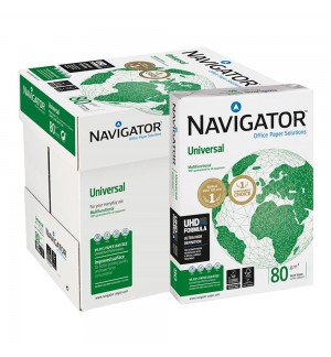 Papel 080gr Fotocopia A3 Navigator Premium 5x500Fls