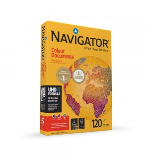 Papel 120gr Fotocopia A3 Navigator Colour Documents 4x500Fls