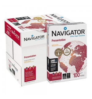 Papel 100gr Fotocopia A4 Navigator Presentation 5x500Fls