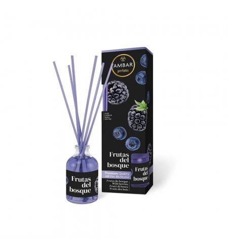 Ambientador Sticks Ambar Mikado Frutos do Bosque 50ml