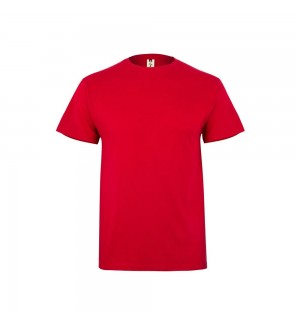 T-Shirt Adulto Algodão 155g Vermelho Tamanho L