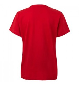 T-Shirt Criança Algodão 155g Vermelho Tamanho 7/8