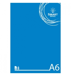 Bloco Notas Smart Office A6 Liso, 60gr, 100 Folhas