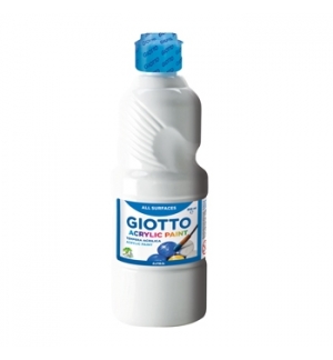 Guache Líquido Acrílico Branco Giotto 500ml