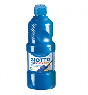 Guache Líquido Acrílico Azul Giotto 500ml