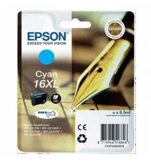 Tinteiro Epson 16XL Azul C13T16324010 6,5ml