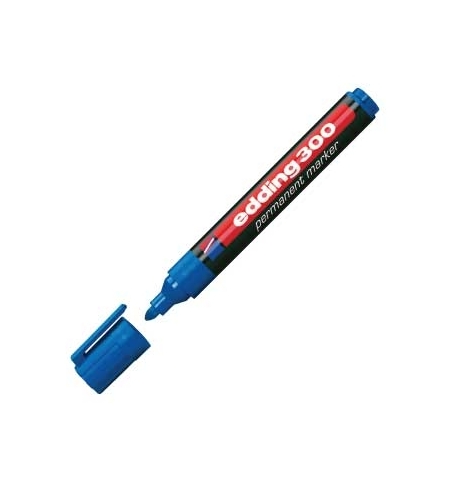 Marcador Médio Azul 1,5-3mm Edding 300 1un