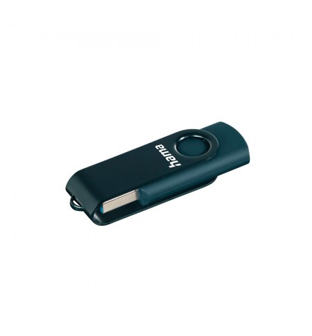 Pen Drive USB-A 3.0 128GB Hama Rotate Azul Petroleo