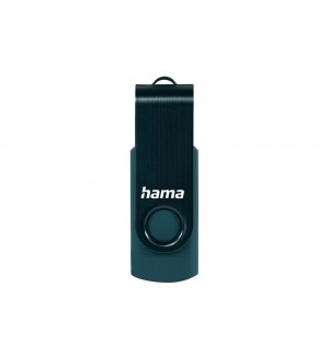 Pen Drive USB-A 3.0 256GB Hama Rotate Azul Petroleo