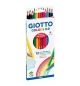 Lápis Cor 18cm Giotto Colors 3.0 Cx Cartão 12un