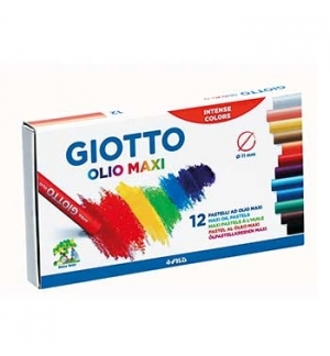Lápis Pastel a Óleo Giotto Olio 12un