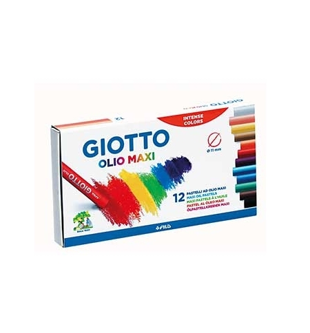 Lápis Pastel a Óleo Giotto Olio 12un