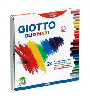 Lápis Pastel a Óleo Giotto Olio 24un