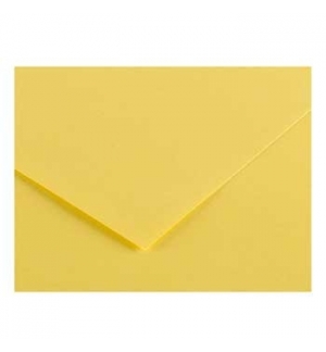 Cartolina 50x65cm Amarelo Limão 185g 1 Folha Canson