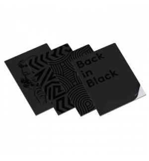 Caderno Agrafado Ambar Clever Black A4 Quadriculado 90gr 40F