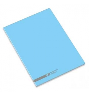 Caderno Agrafado Ambar School A4 Pautado 70gr 48Fls Azul