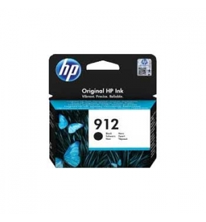 Tinteiro HP 912 Preto 3YL80A 8,3ml 300 Pág.