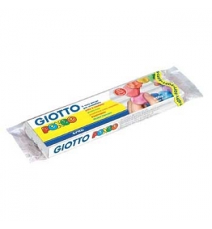 Plasticina Giotto Pongo Soft 450gr Branco