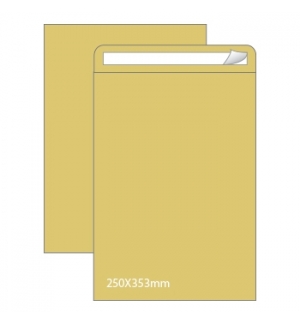 Envelopes Saco 250x350mm B4 Kraft 090g Autodex 250un