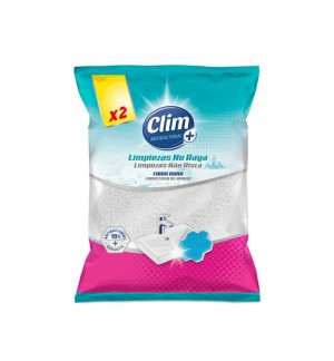 Esponja Esfregão para WC Pack Clim Antibactérias 2un