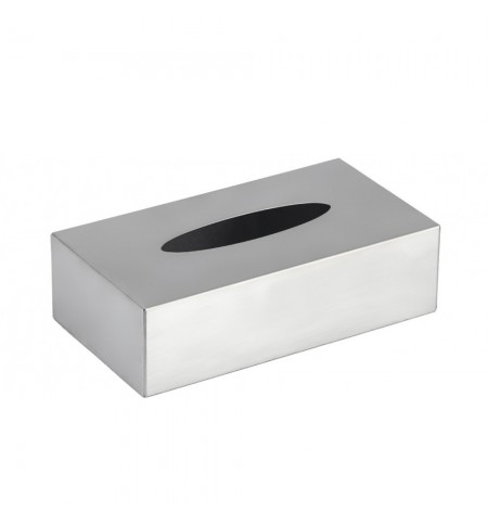 Dispensador Lenços Papel Facial Pamex Inox 23,7x12x7,2cm