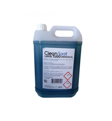 Detergente Lava Tudo Amoniacal Cleanspot 5L