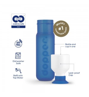 Garrafa Dopper Original Pacific Blue 450ml