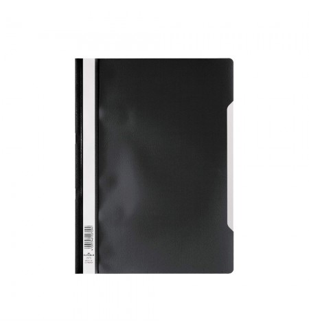 Classificador Capa Transparente Preto Durable 257301 1un