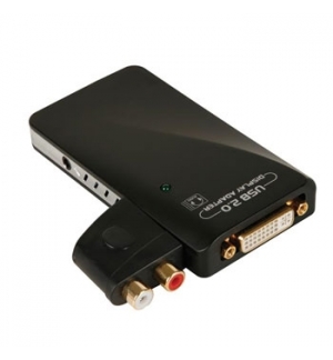 Adaptador USB para DVI 1920x1080 + Áudio
