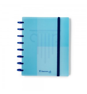 Caderno Inteligente A5 PP Ambar EcoSmart Azul 100Fls 1un