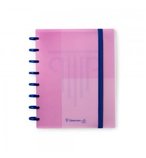 Caderno Inteligente A5 PP Ambar EcoSmart Rosa 100Fls 1un