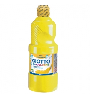 Guache Líquido Amarelo Giotto Escolar 500ml