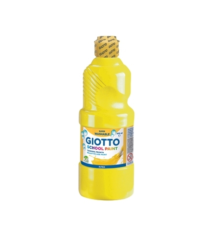 Guache Líquido Amarelo Giotto Escolar 500ml