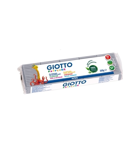Plasticina Cinza Patplume Giotto 350g