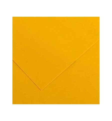 Cartolina 50x65cm Amarelo Torrado 185g 1 Folha Canson