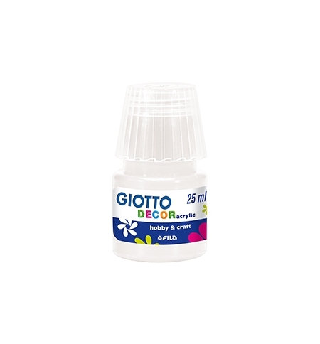 Guache Decor Acrílico Branco Giotto 25ml