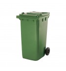 Contentor 240L Polietileno 2 Rodas Verde c/ Tampa Verde