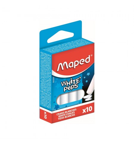 Giz Branco Maped Cx 10un