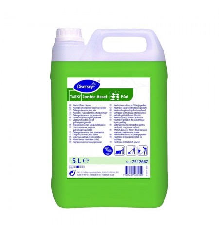 Detergente Pavimentos PH Neutro Jontec Asset F4D 5L