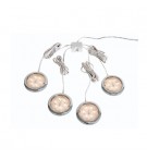 Sistema LED para Decoração Branco Quente 2700K 4un