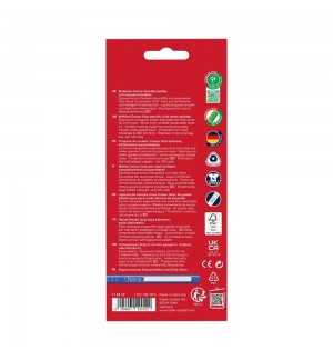 Lápis Cor Aguarelável 12un Cx Cartão Faber-Castell Grip