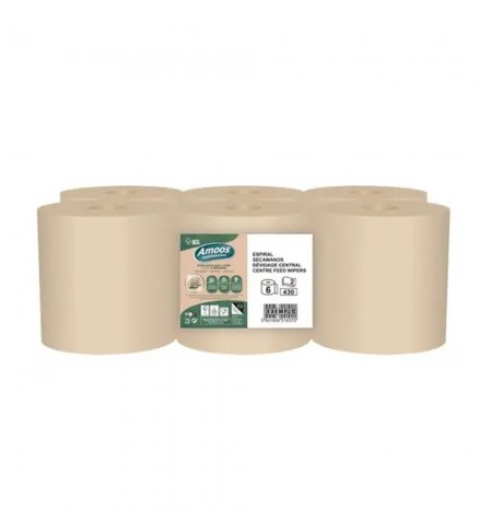 Rolo Espiral 124mx17,9cm 32g 2Fls Naturally Picotado 6un