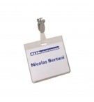 Porta-Nomes Horizontal 90x60mm Mola 50un