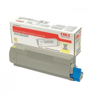 Toner OKI Amarelo 46490605 6000 Pág.