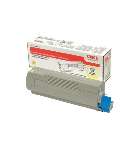 Toner OKI Amarelo 46490605 6000 Pág.