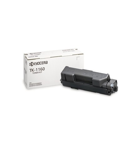 Toner Kyocera TK-1160 Preto 1T02RY0NL0 7200 Pág.