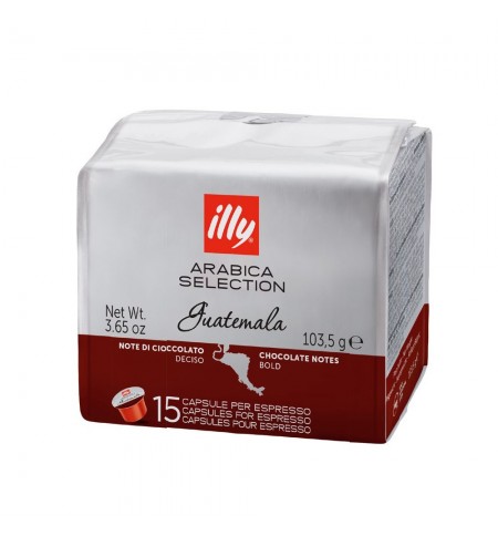 Café Cápsulas MPS ILLY Guatemala 15un