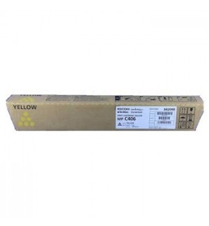 Toner Ricoh MP-C406 Amarelo 842098 6000 Pág.